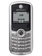 Best available price of Motorola C123 in Niger