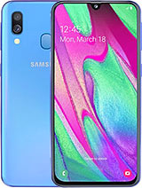 Best available price of Samsung Galaxy A40 in Niger